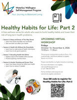 Healthy Habits for Life: Part 2